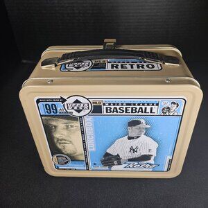 1999 Upper Deck Retro MLB Metal Lunch Box Featuring Roger Clemens